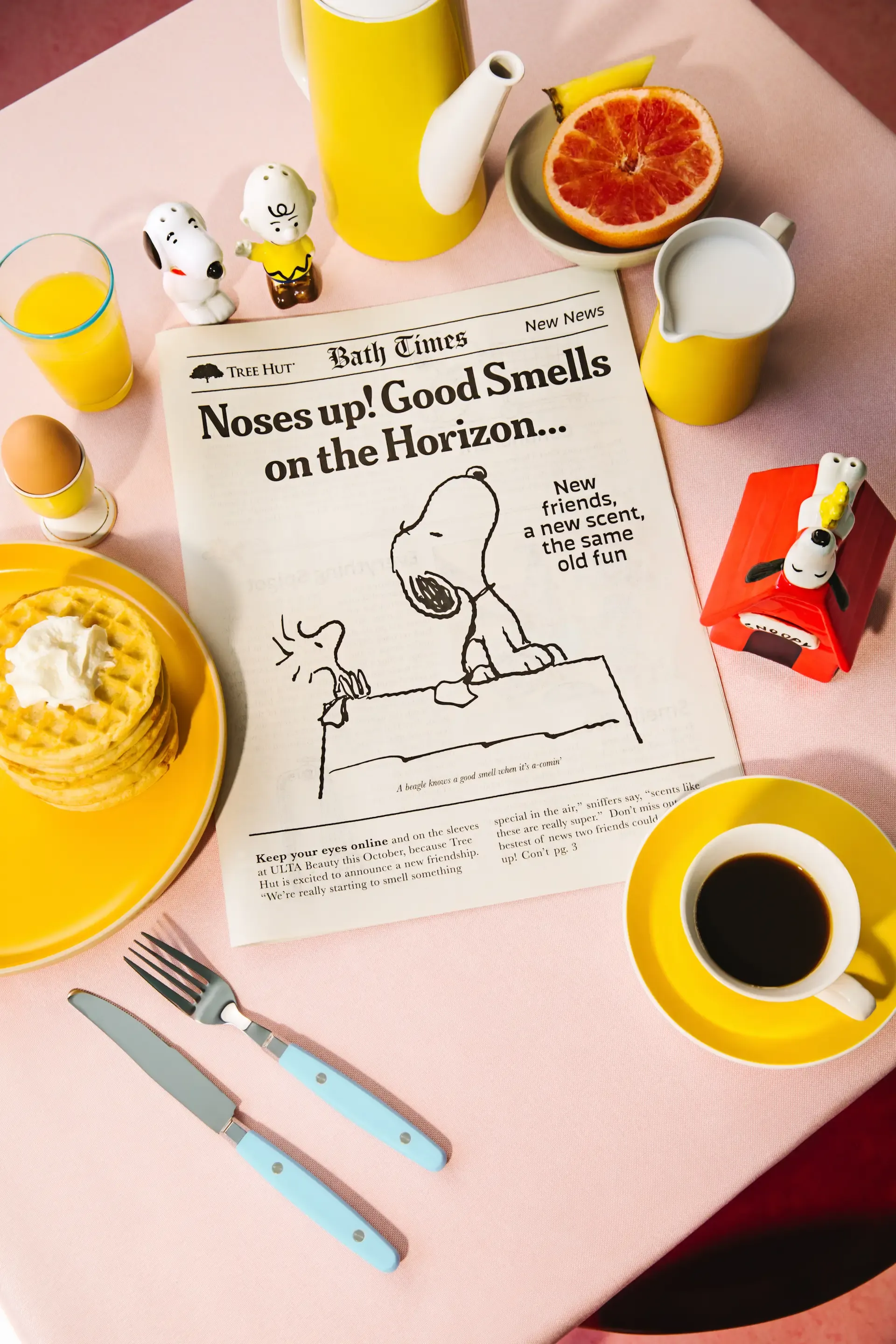 TREE HUT X PEANUTS - Campaign