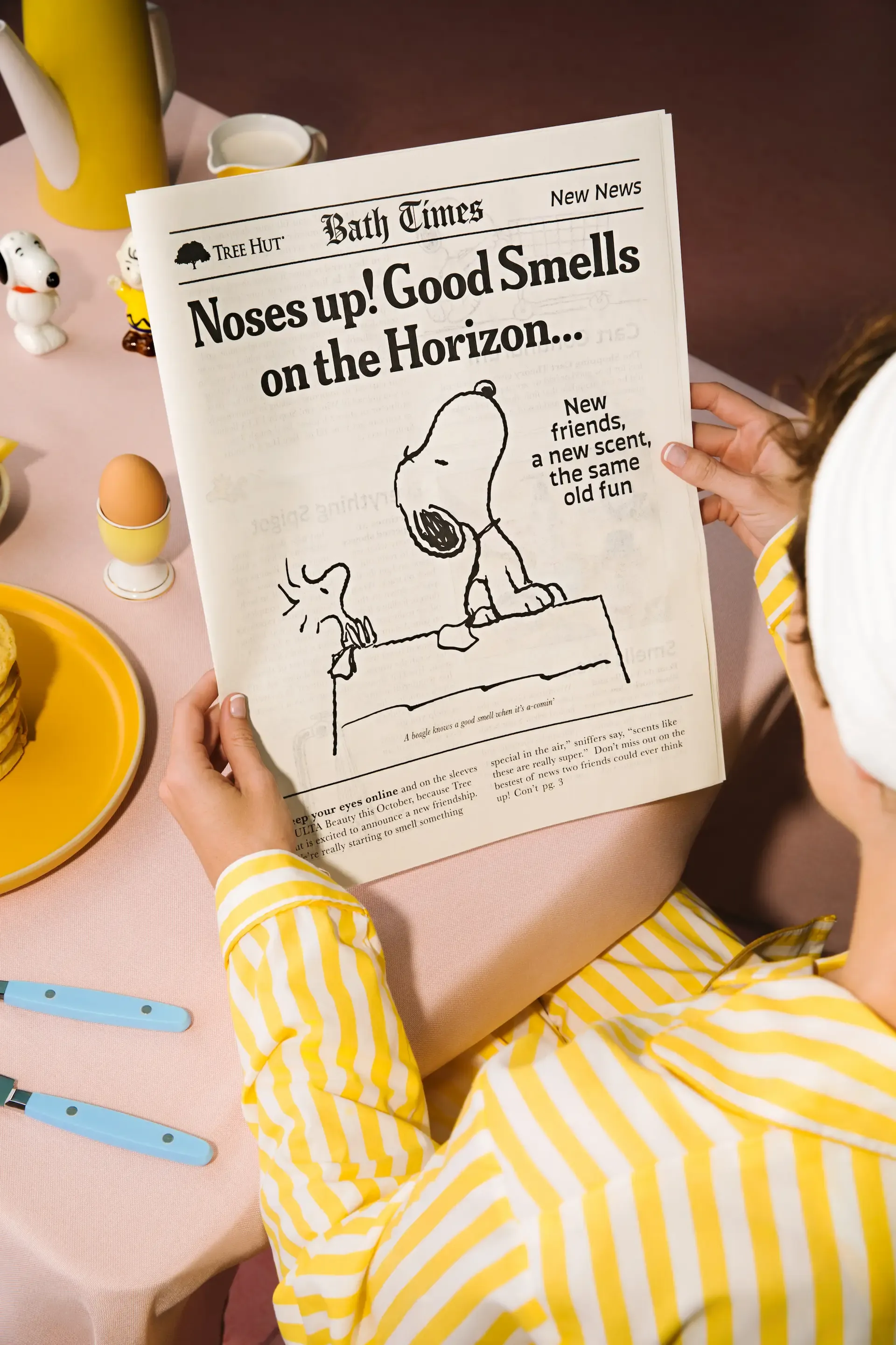 TREE HUT X PEANUTS - Campaign